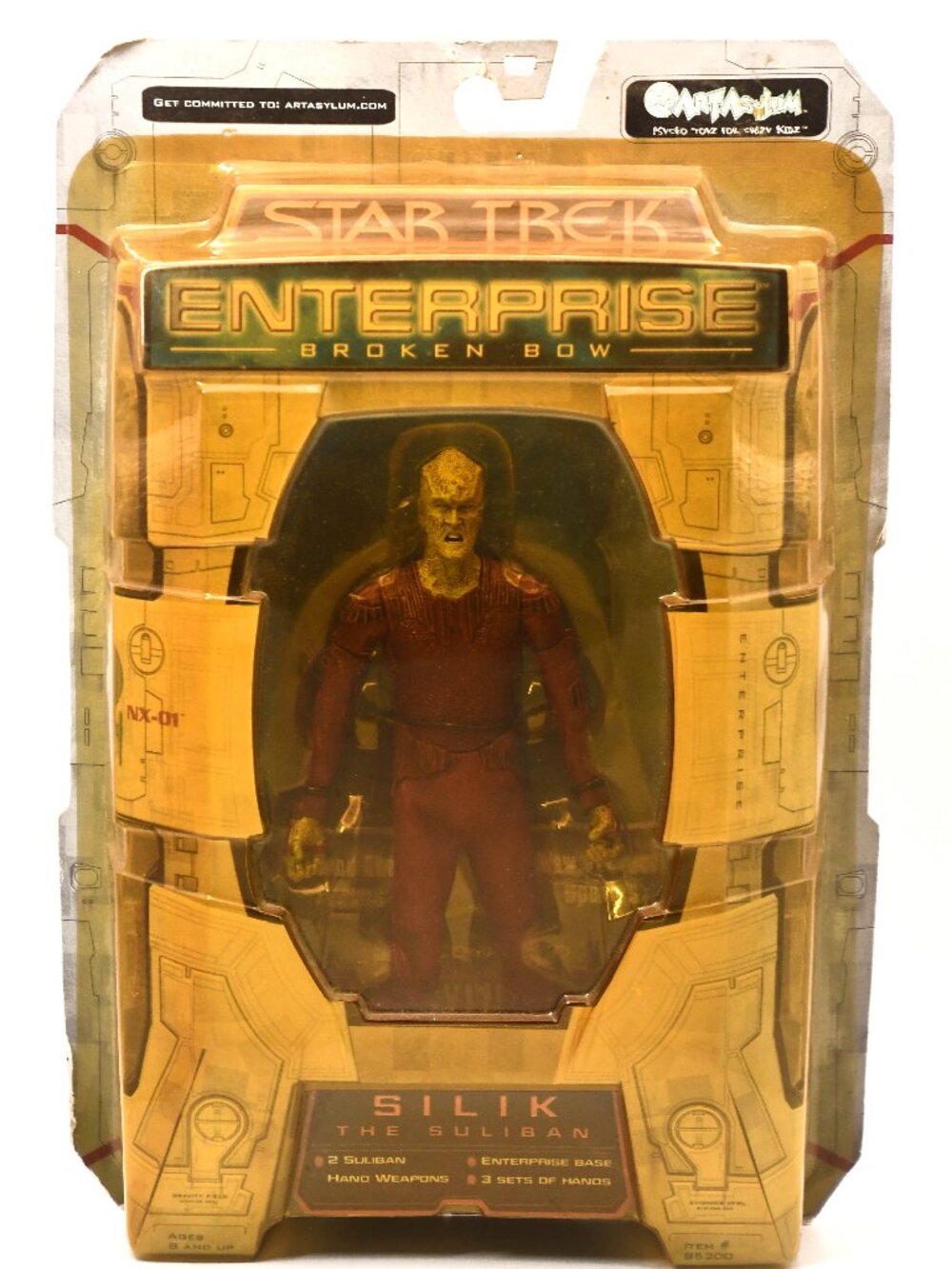 Star Trek Enterprise Broken Bow SILIK The Suliban Action Figure in stock